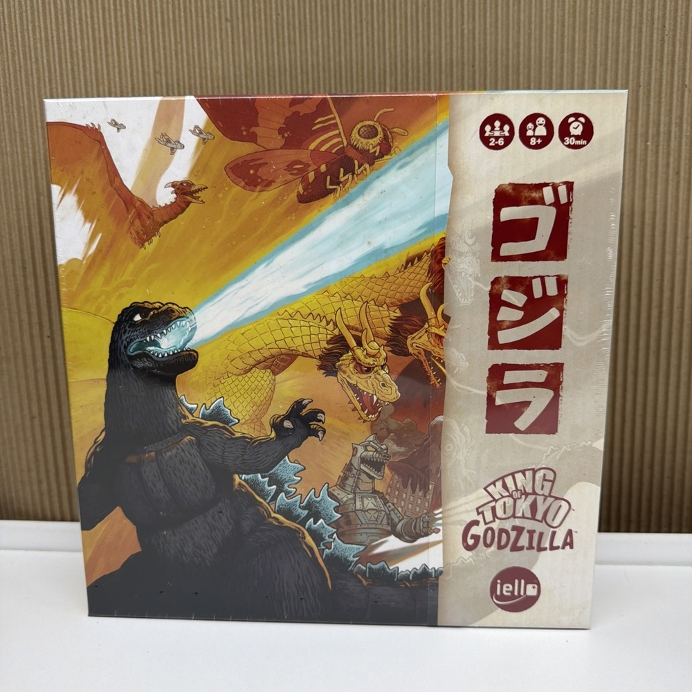 King of Tokyo Godzilla NEW UNOPENED! GENCON exclusive!
